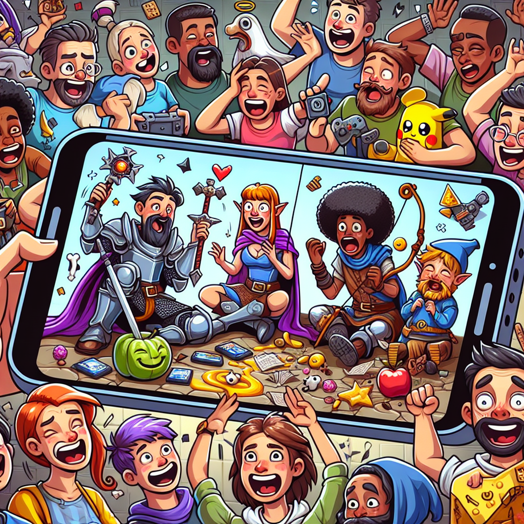 Meme dan legenda seluler: bagaimana humor mengubah budaya game