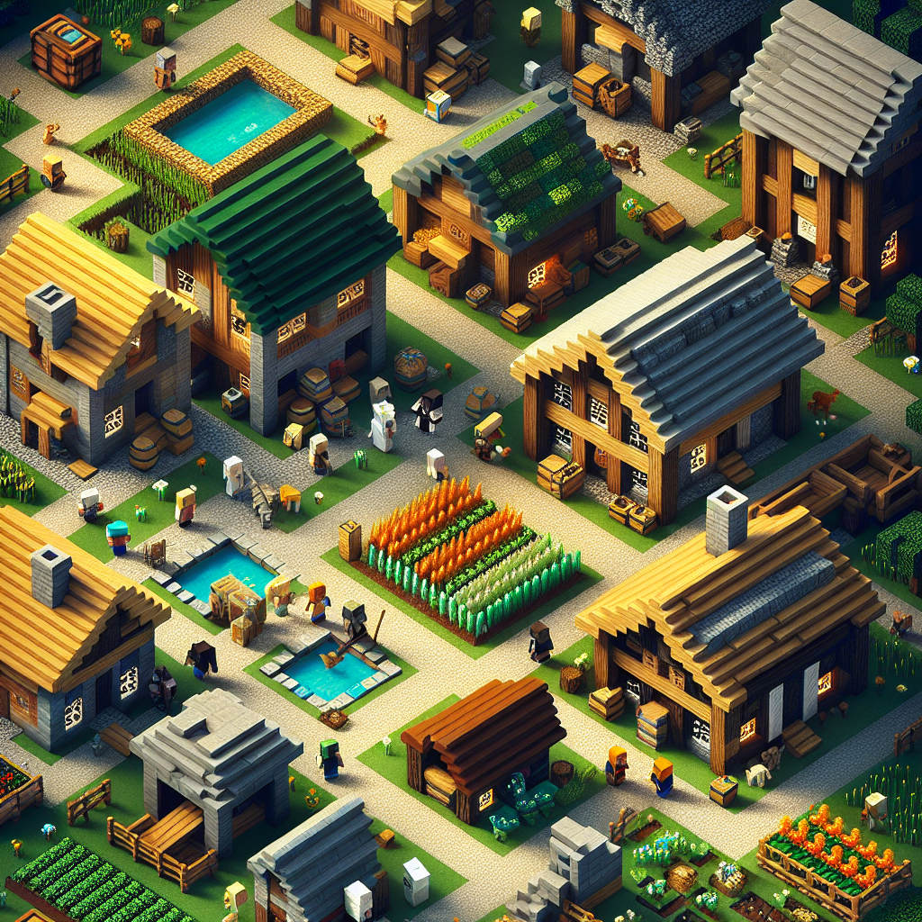 Exploring Village Life in Minecraft: Tips for Building, Trading, and Surviving